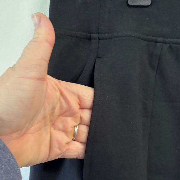 Talbots classic knit everyday Black Mini Skort sz M - Picture 3 of 9